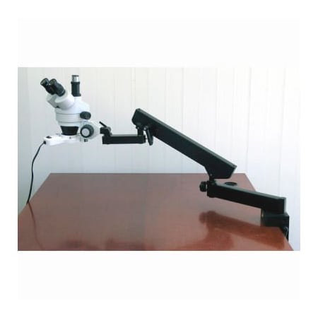 AmScope SM-6TZ-FRL-8M 3.5X-90X Articulating Zoom Microscope With Fluorescent Light & 8MP Camera
